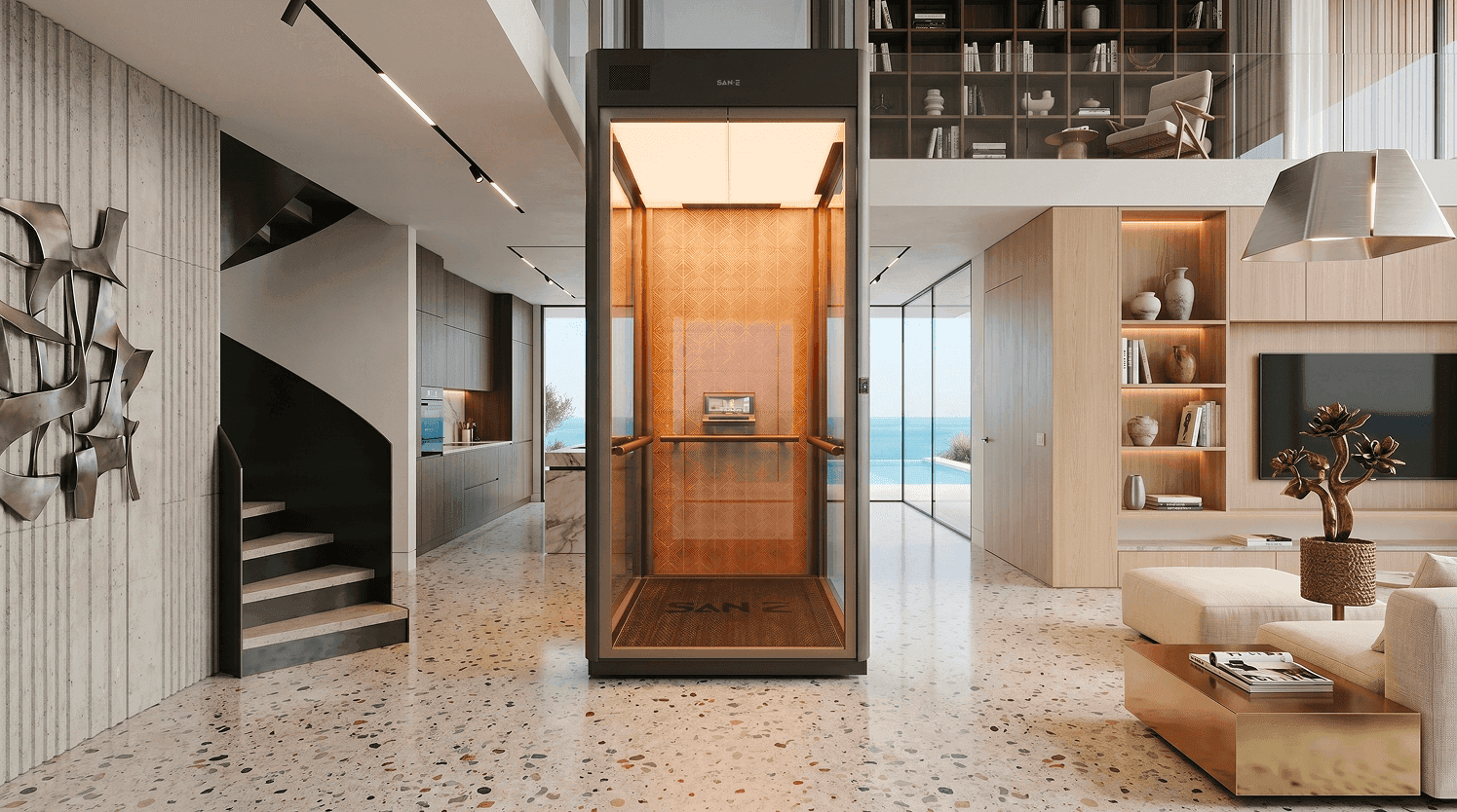 Modern Landing Panels
